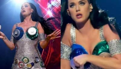 VIRAL: Singer Katy Perry wears bizarre BEER BRA on-stage, pours drink from it, see pics