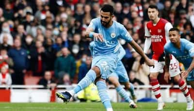 PL 2021: Rodri stoppage-time winner helps Manchester City beat 10-man Arsenal 2-1 - WATCH