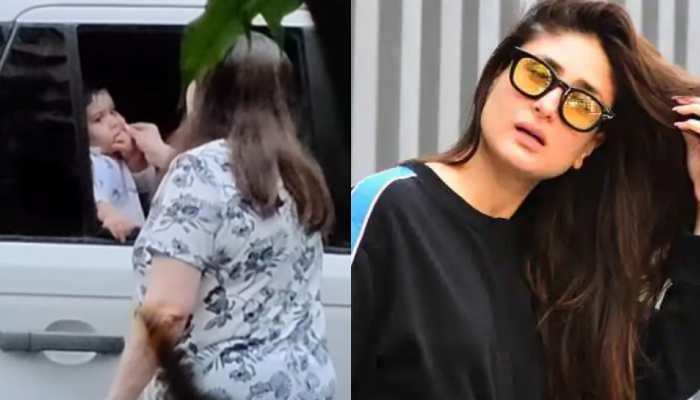 'Jeh is like a gulab jamun': Netizens gush over Kareena Kapoor's son, actress spotted at dad Randhir's home