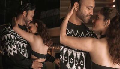 Ankita Lokhande welcomes 2022 with a bang! Actress poses with hubby Vicky in HOT backless dress