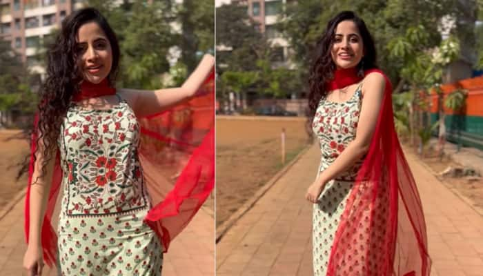 Urfi Javed wears a pretty salwar kameez, fans stunned, ask ‘Sheela se Susheela bann gayi’