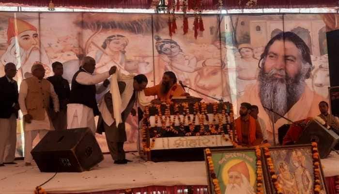 Subhash Chandra participates in Bishnoi Temple event in Hisar