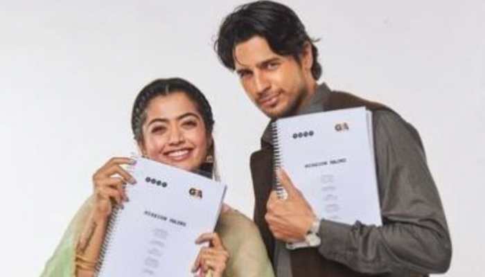 It's been so much fun working with Sidharth Malhotra: Rashmika Mandanna 