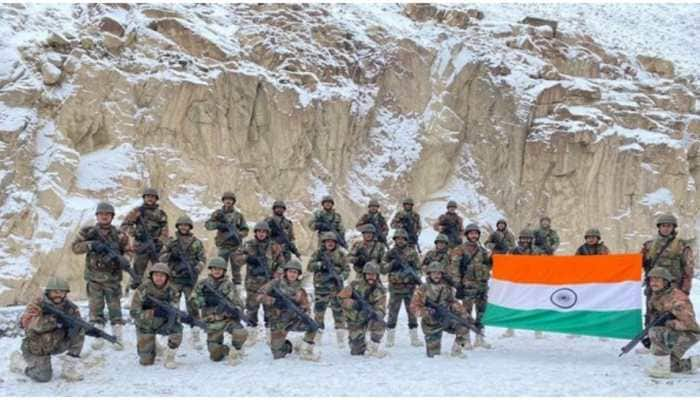 Indian Army unfurls national flag in Galwan valley on New Year