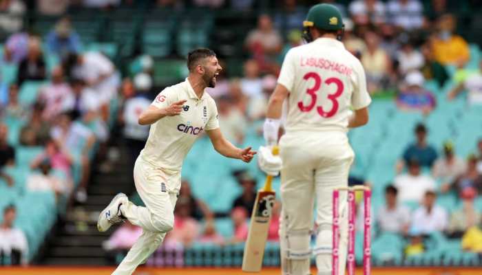 Ashes 4th Test: Mark Wood, James Anderson peg back Australia with late strikes in soggy SCG