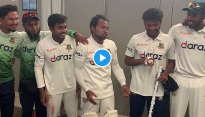 Bangladesh cricketers sing ‘Hum honge kamyab’ in dressing room after historic NZ Test win, video goes viral - WATCH