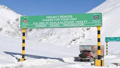 BRO's Project Beacon keeps traffic moving at Zojila Pass