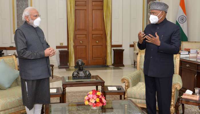 PM Narendra Modi meets President Ram Nath Kovind, briefs him about security breach during Punjab visit