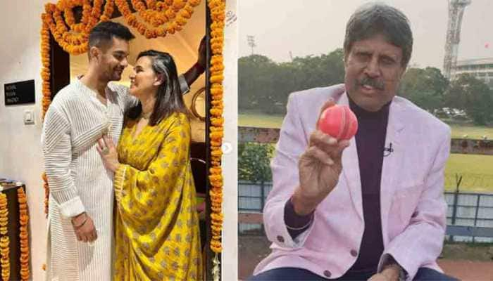 Neha Dhupia shares photo with Kapil Dev, his wife Romi on cricketer&#039;s birthday, talks about his cat