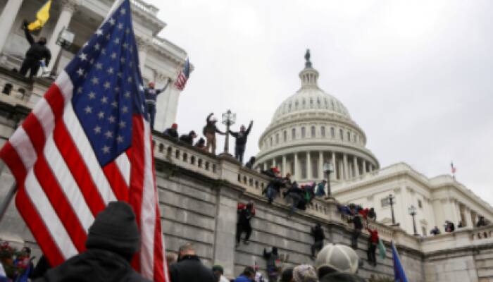 US Capitol riots: Top Republicans mark Jan 6 with silence, deflection