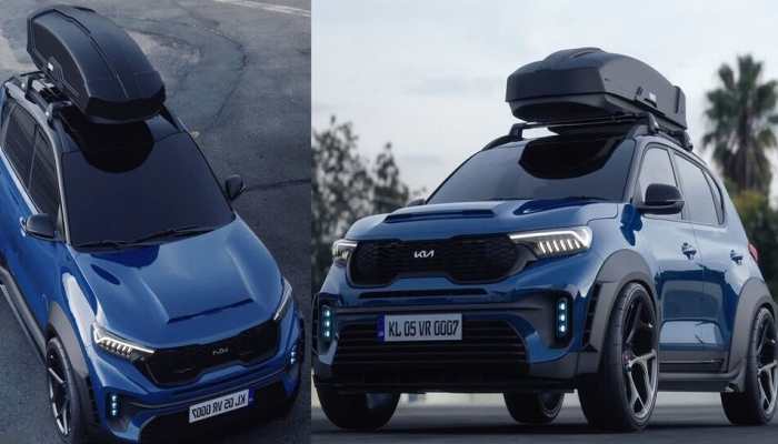 This modified Kia Sonet SUV gives a lifestyle vehicle vibe, check pics