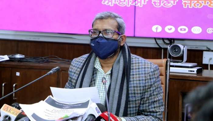 Punjab's Chief Electoral Officer S Raju tests positive for COVID ahead of polls