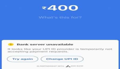 UPI server down, Paytm, Google Pay transactions fail 
