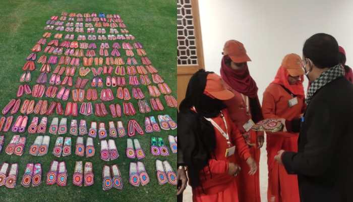 PM Modi sends 100 pairs of jute footwear for those working at Kashi Vishwanath Dham in Varanasi, here&#039;s why