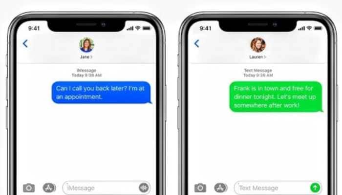 Google angry with Apple for bullying with its blue and green iMessage bubbles