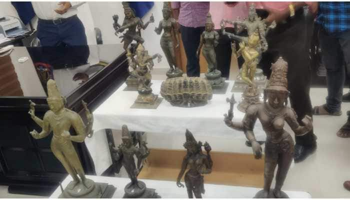 Antique idols of Indian deities worth nearly Rs 40 crore seized in Chennai 