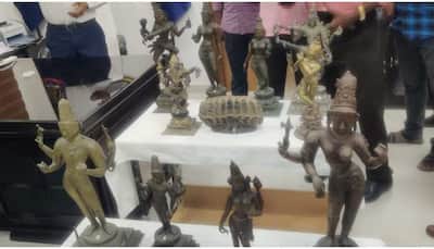 Antique idols of Indian deities worth nearly Rs 40 crore seized in Chennai 