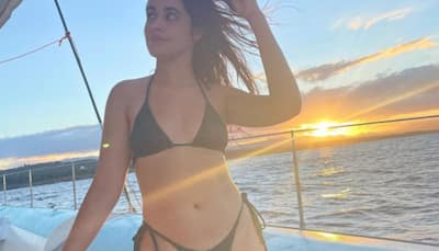 Camila Cabello goes on vacation after reunion with Shawn Mendes, sizzles in black bikini: PICS