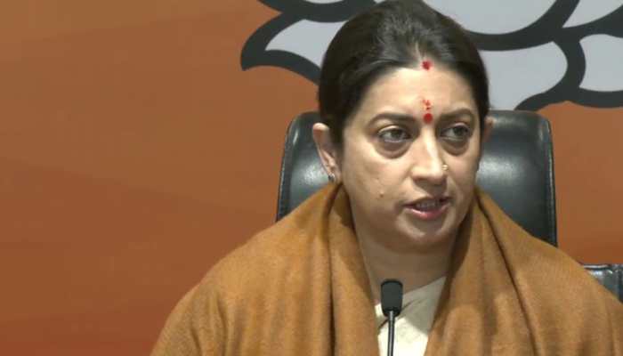 BJP’s Smriti Irani tears into Congress, asks who sought to benefit in party from PM Narendra Modi's security breach