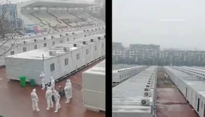 People in China forced to live in cramped metal boxes under draconian zero Covid policy - watch
