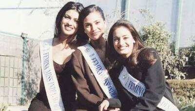 Pageant queens Dia Mirza, Priyanka Chopra, Lara Dutta stun in Miss India throwback pic