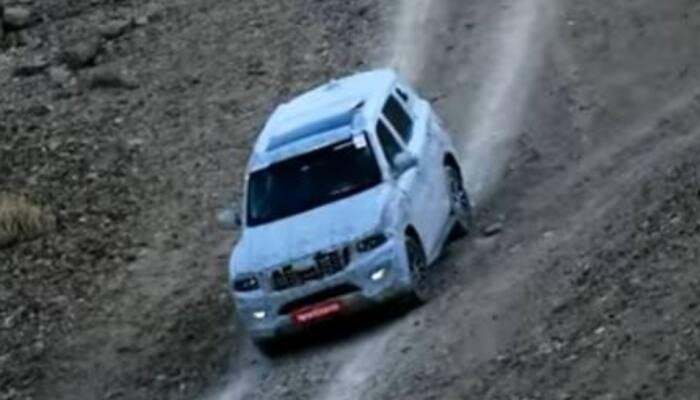 All-new upcoming Mahindra Scorpio spotted doing extreme off-roading in Ladakh, check here