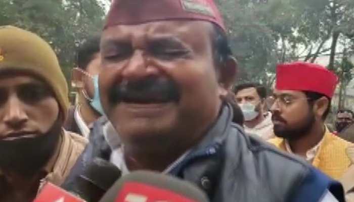 Denied ticket, Samajwadi Party leader tries to immolate self outside party office