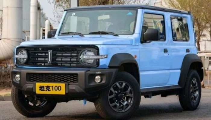 This Chinese SUV named Tank 100 is a blatant copy of Suzuki Jimny, check pics