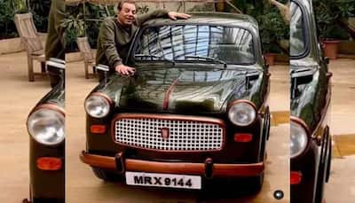 Veteran Bollywood Dharmendra shows his love for 60-year-old Fiat 1100, check pic