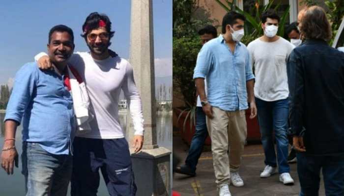 Varun Dhawan attends driver Manoj’s funeral- In PICS!