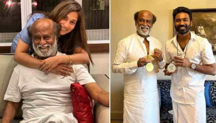 Dhanush-Aishwaryaa separation: Here&#039;s what Rajinikanth said about his son-in-law in VIRAL video