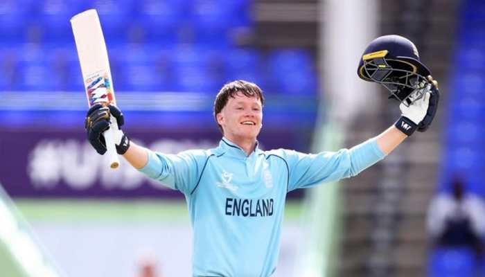 ICC U19 World Cup: Skipper Tom Prest&#039;s unbeaten 154 helps England beat UAE by 184 runs