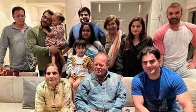 Salman Khan, brother Arbaaz Khan enjoy 'dal-bati churma' at close friend Bina Kak's home, step-mom Helen too joins: PICS