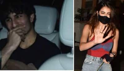 Shweta Tiwari's daughter Palak Tiwari hides her face when clicked with Ibrahim Ali Khan on a dinner date, video goes viral - Watch