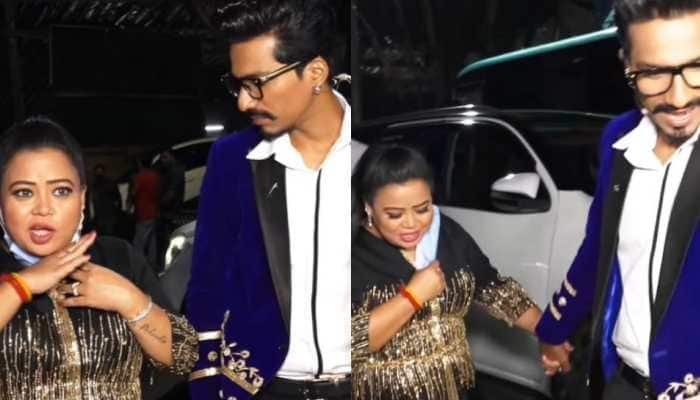 Agle saal ek aur dega: Haarsh Limbachiyaa jokes about second baby with preggers Bharti Singh