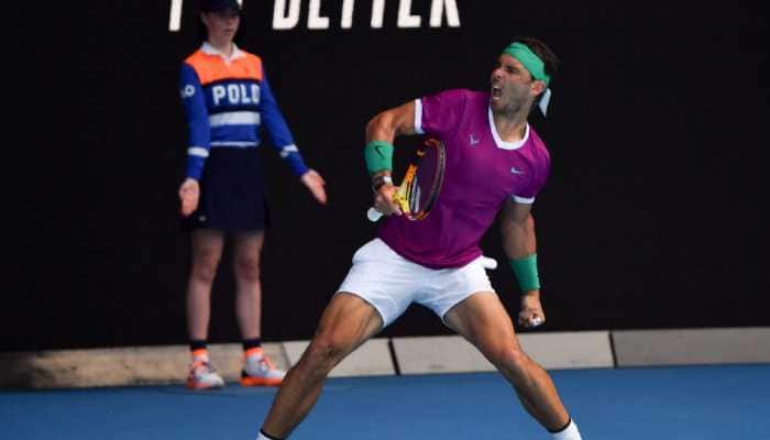 Australian Open 2022: Rafael Nadal beats Adrian Mannarino to power into quarter-finals 