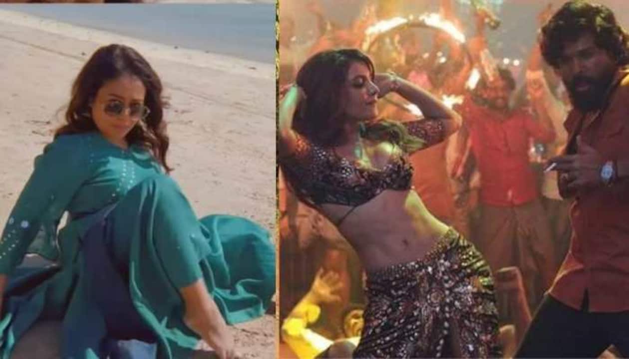 Kajala Xx Vido - Neha Kakkar grooves to Samantha's Oo Antava on the beach - Watch! | People  News | Zee News