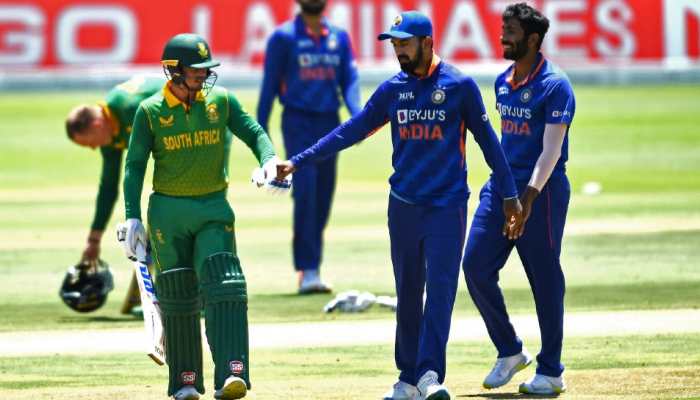 Stand-in skipper KL Rahul and Team India lost all three ODIs against South Africa to be whitewashed in the series. Opener Rahul managed just 76 runs in the 3 games with a top-score of 55 in the 2nd ODI. (Photo: ANI)