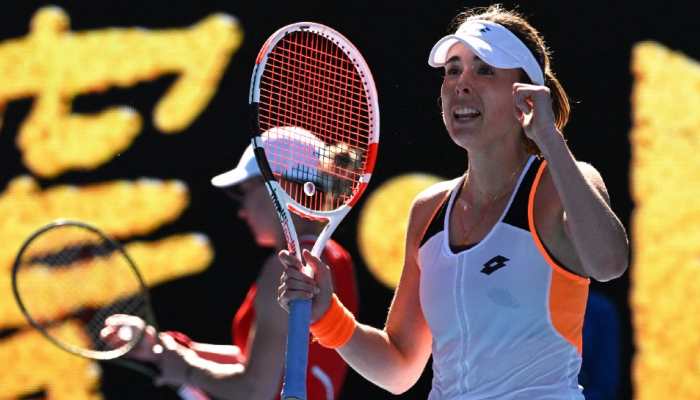 Australian Open 2022: Alize Cornet survives Simona Halep and heat to reach maiden Grand Slam quarters