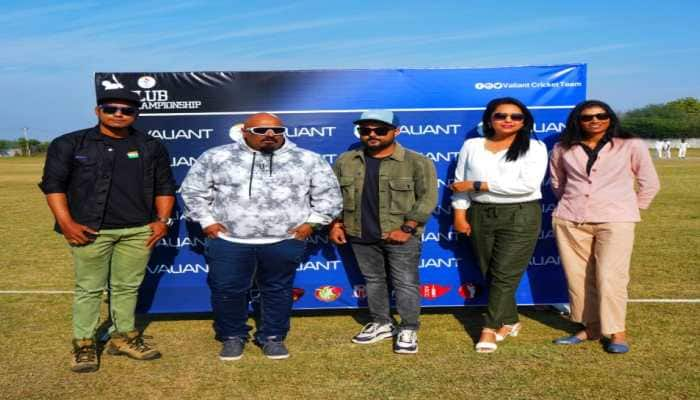 Vipul Narigara and Aman Rathod attend valiant cricket event