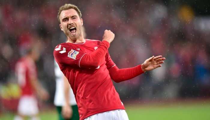 Denmark&#039;s Christian Eriksen returns to training after cardiac arrest in Euro 2021