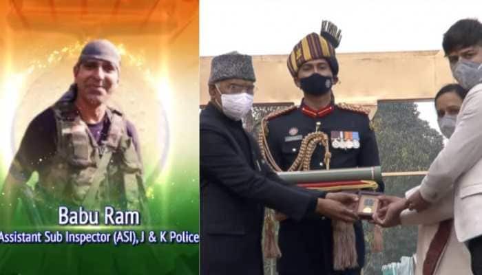 J&amp;K police officer Babu Ram awarded Ashok Chakra posthumously for showing exemplary raw courage during anti-terror op