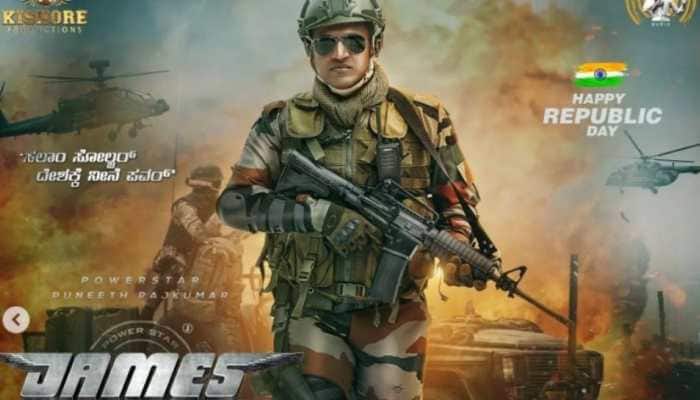 Late Kannada superstar Puneeth Rajkumar's last movie poster released
