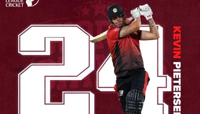 Kevin Pietersen smashes Sanath Jayasuriya for 30 runs in an over in Legends League Cricket, Watch