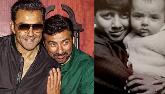 childhood photos of sunny deol