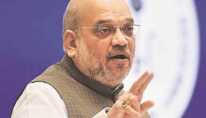 Home Minister Amit Shah visits Mathura's Sri Bankey Bihari temple