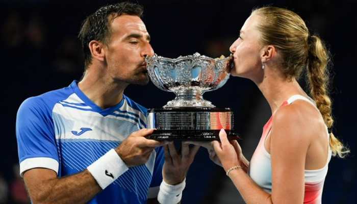Australian Open 2022: Kristina Mladenovic and Ivan Dodig win mixed-doubles crown