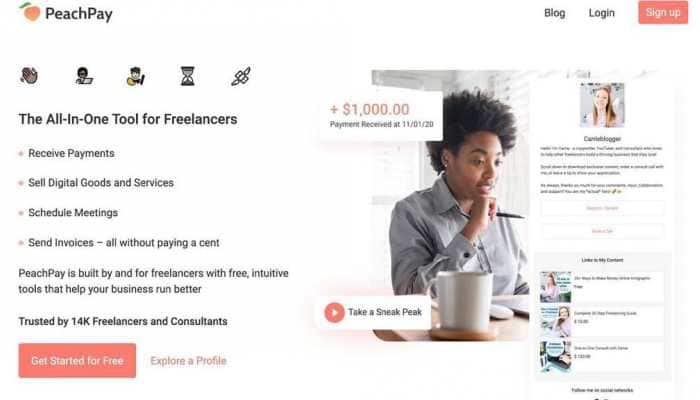 PeachPay: The fastest-growing flexible invoicing tool for freelancers, businesses of all sizes