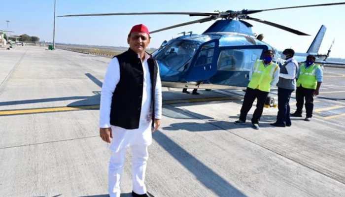 Chopper delay: Akhilesh Yadav rejects air traffic claim, asks no traffic for BJP leaders?