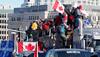 Thousands stage protest in Canada's Ottawa against PM Justin Trudeau's Covid-19 vaccine mandates